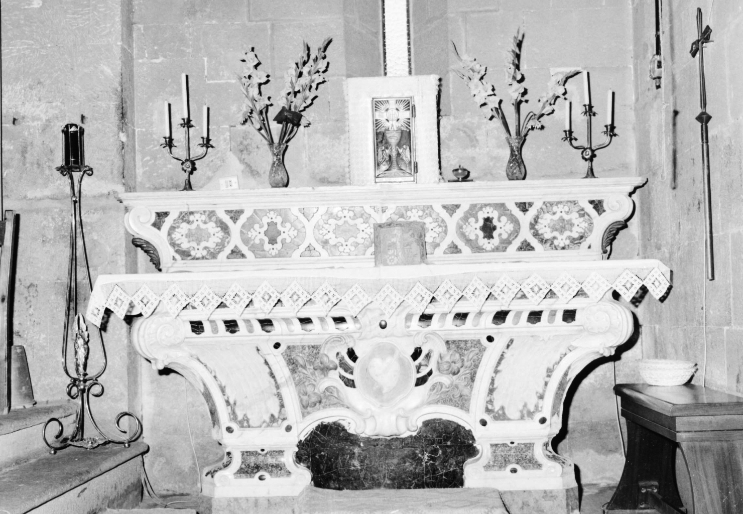 Sacro cuore di gesù (altare - a mensa)