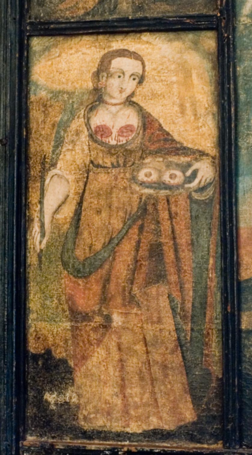 Sant'agata (dipinto, elemento d'insieme)