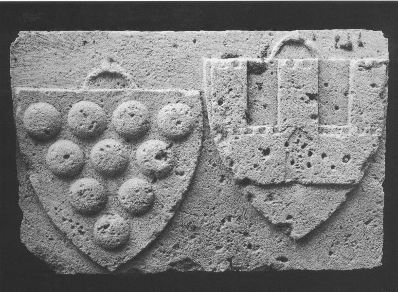 stemma (lastra) - bottega sarda (inizio sec. XIV)