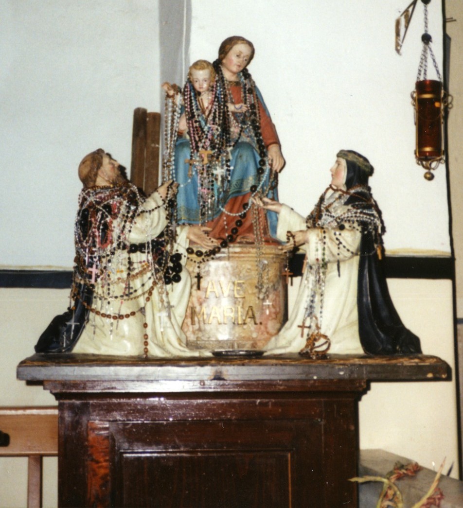 Madonna del rosario con san domenico e santa caterina da siena (scultura)