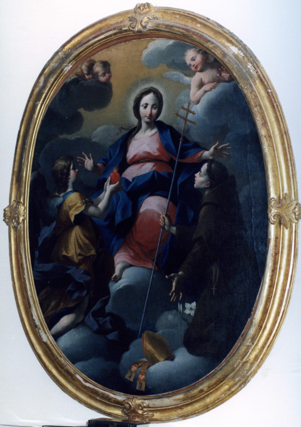 Madonna immacolata con l'arcivescovo rotario (dipinto)