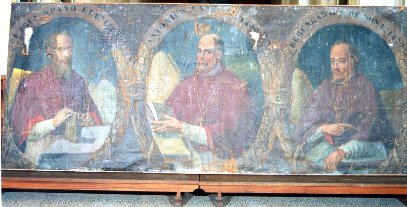 Arcivescovi petrus spano, antonius cano, berengarius de sose (dipinto)