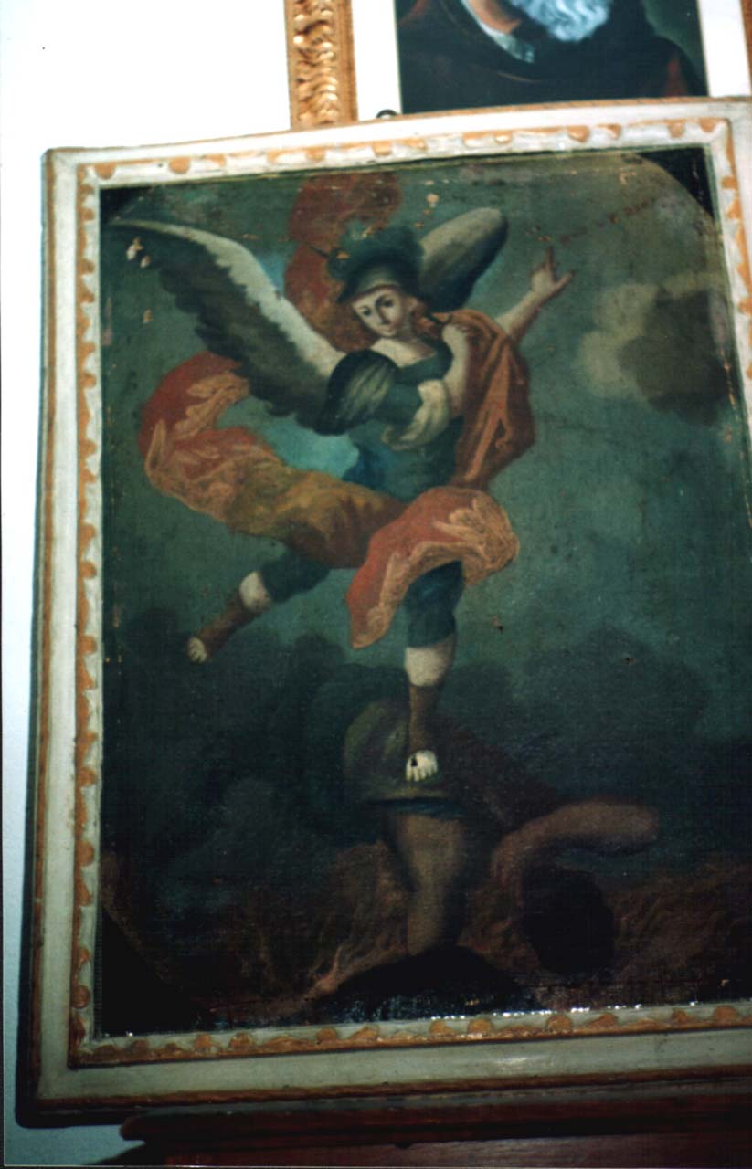 San michele arcangelo combatte il drago (dipinto)