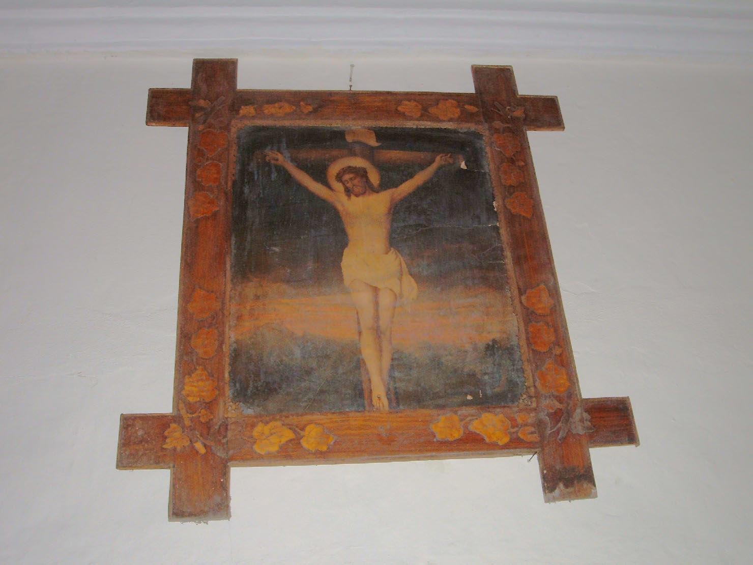 Cristo crocifisso (stampa a colori)