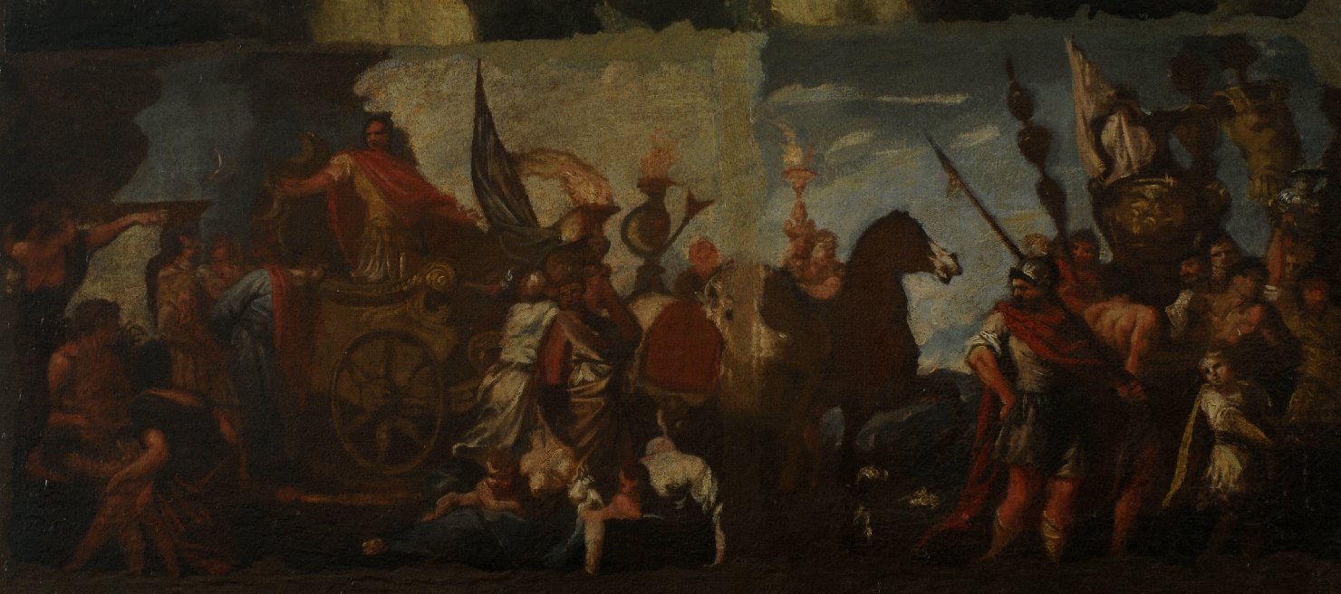 Il trionfo di un imperatore romano, imperatore in trionfo (dipinto)