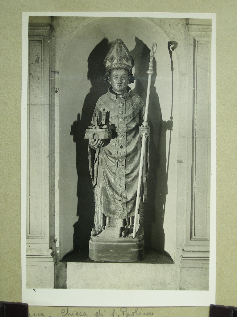 Chiesa di S. Paolino, statua (positivo) di Anonimo (XX)