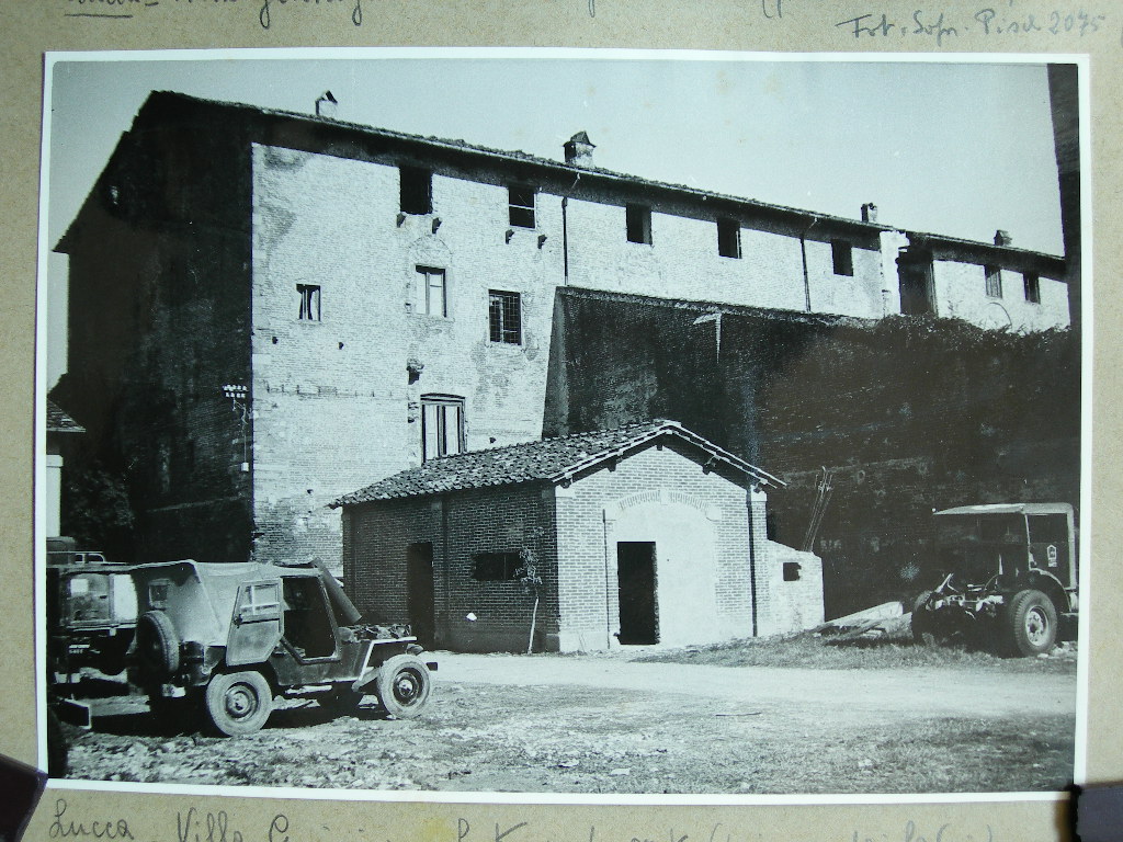 Villa Guinigi, lato sud-ovest (positivo) di Anonimo (XX)