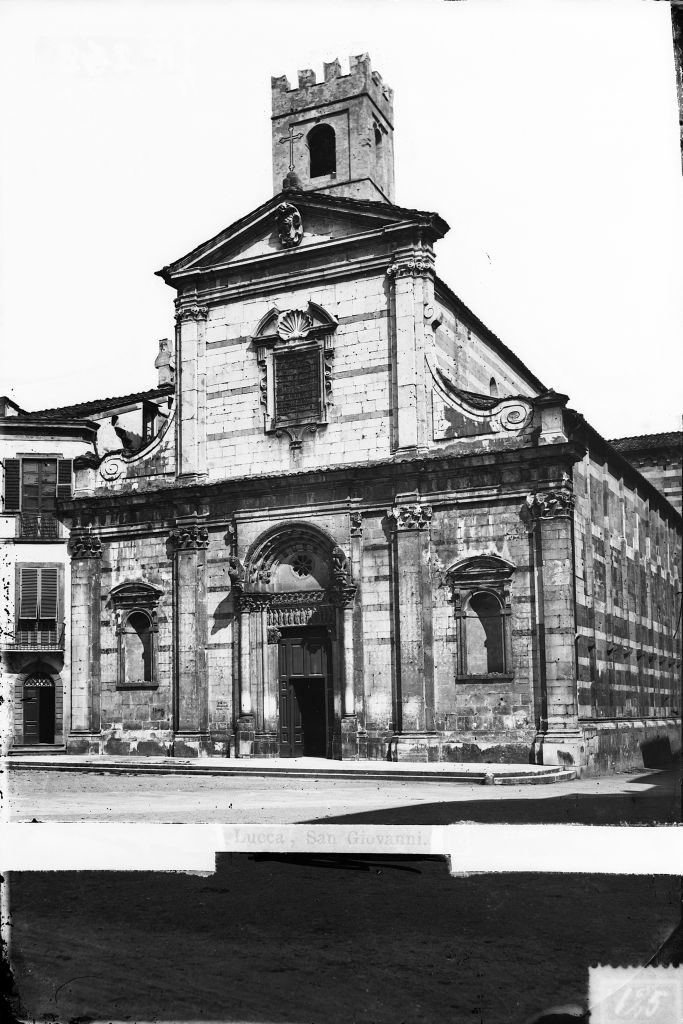 Lucca - Chiesa di S. Giovanni (negativo) di Lint, Enrico van (seconda metà XIX)
