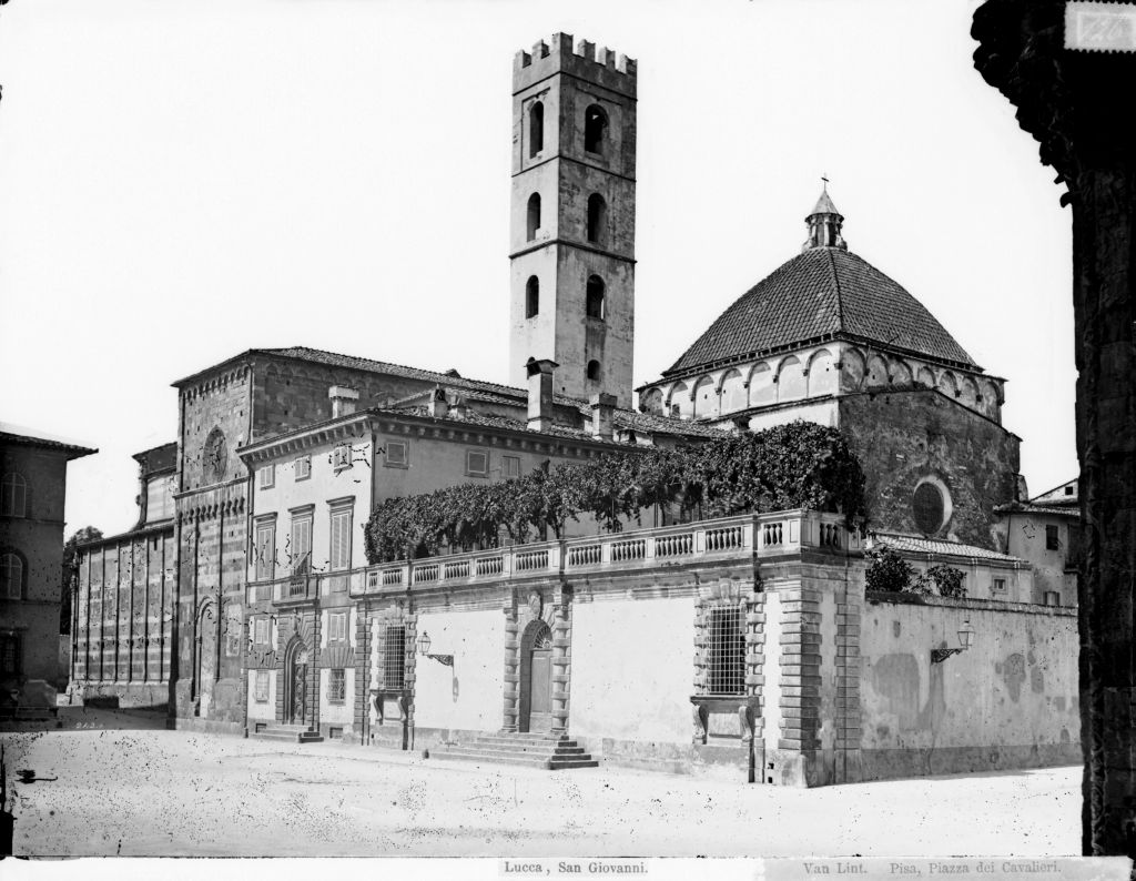 Lucca - Chiesa di S. Giovanni (negativo) di Lint, Enrico van (seconda metà XIX)