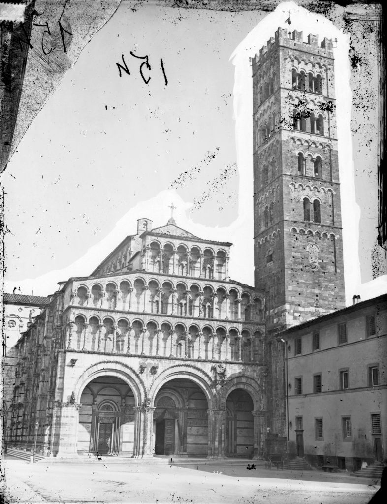 Lucca - Duomo di S. Martino (negativo) di Lint, Enrico van (seconda metà XIX)