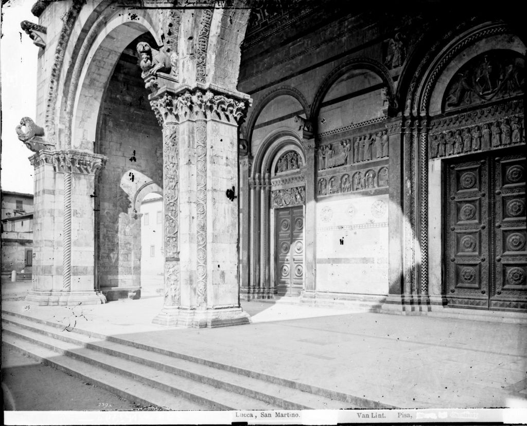 Lucca - Duomo di S. Martino (negativo) di Lint, Enrico van (seconda metà XIX)
