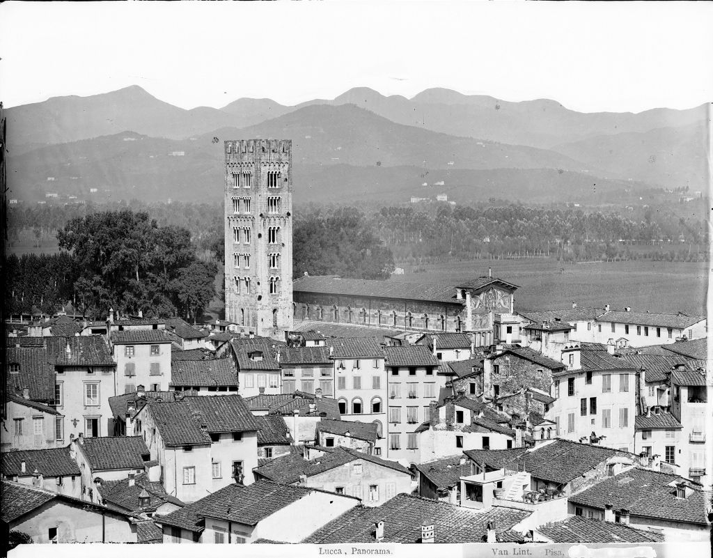 Lucca - Vedute (negativo) di Lint, Enrico van (seconda metà XIX)