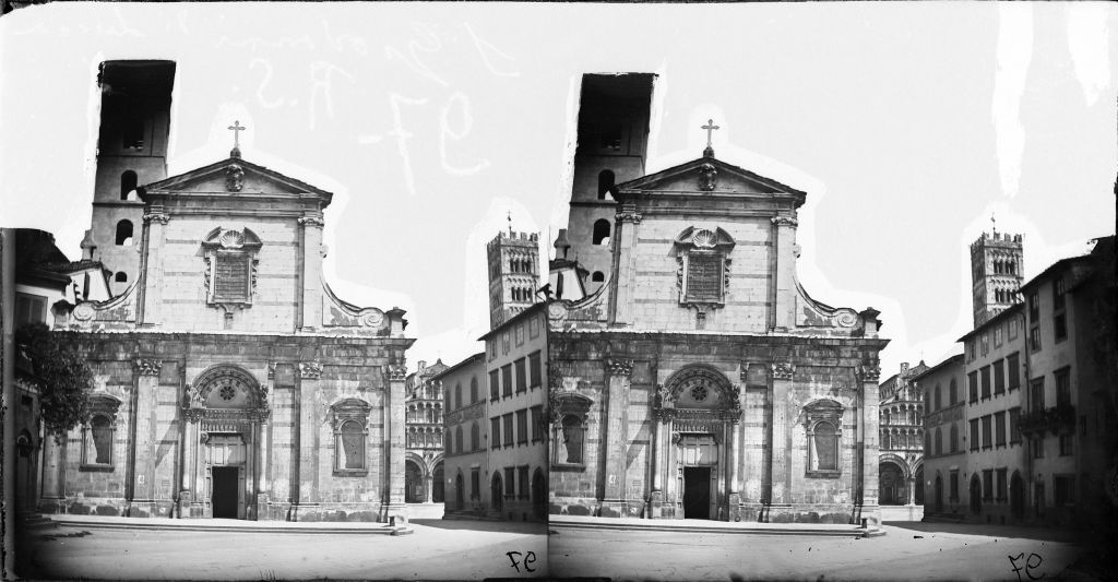 Lucca - Chiesa di S. Giovanni (negativo) di Anonimo (XIX/ XX)