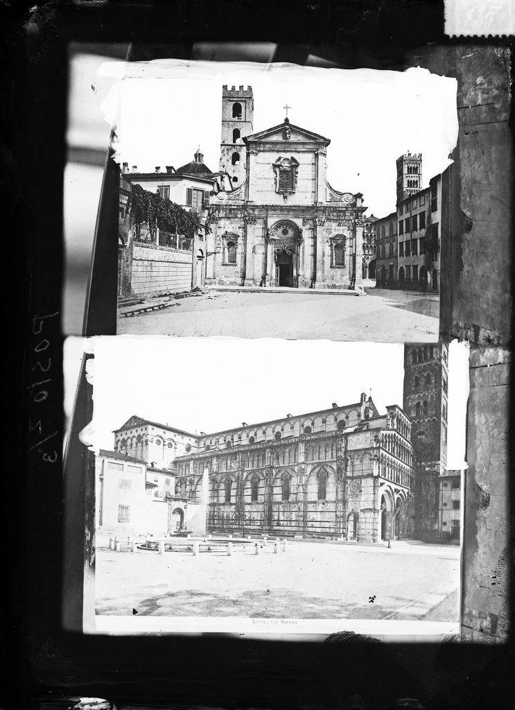 Lucca - Chiesa di S. Giovanni (negativo) di Anonimo (XIX/ XX)