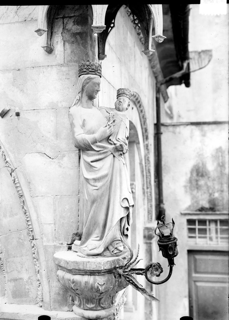 Lucca - Oratorio di S. Maria della Rosa (negativo) di Anonimo (XIX/ XX)