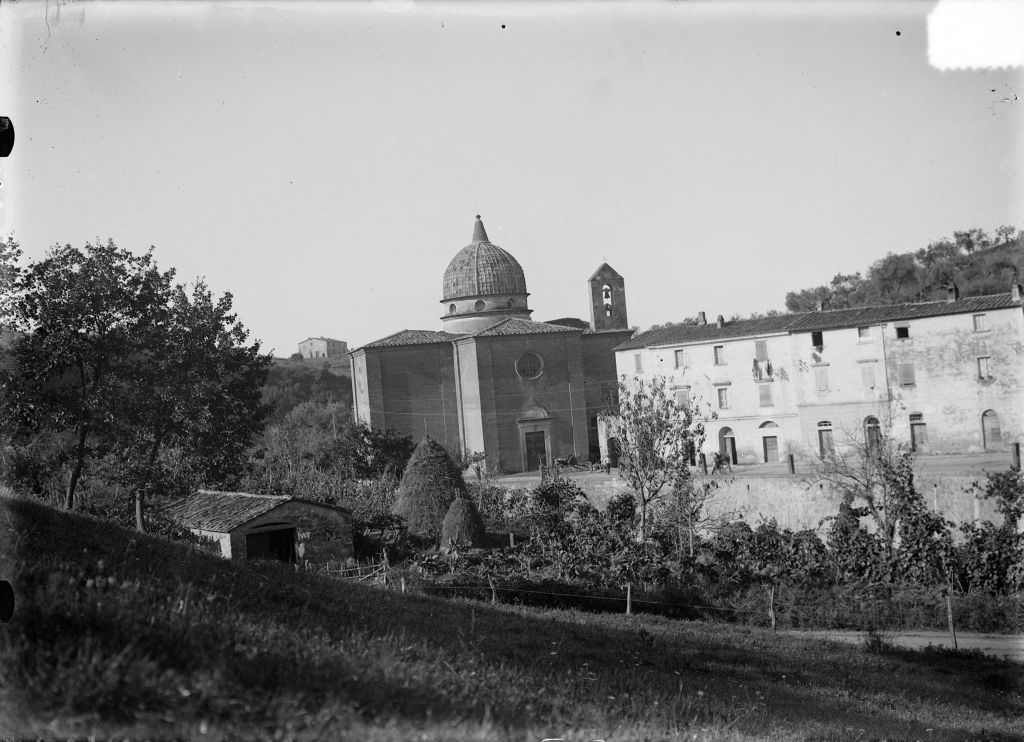 Bibbona - Chiesa di S. Maria della Pietà (negativo) di Anonimo (XIX/ XX)