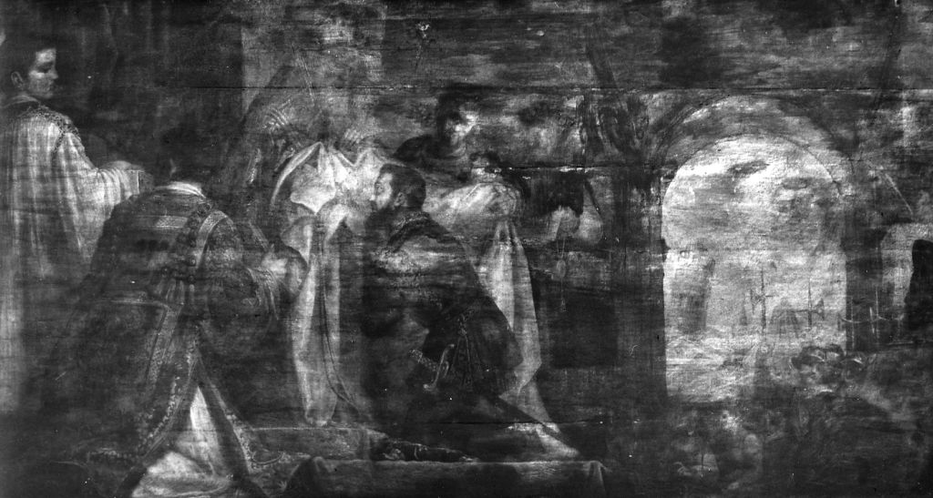 Vestizione di Cosimo I (dipinto) di Cardi Ludovico detto Cigoli (sec. XVII)