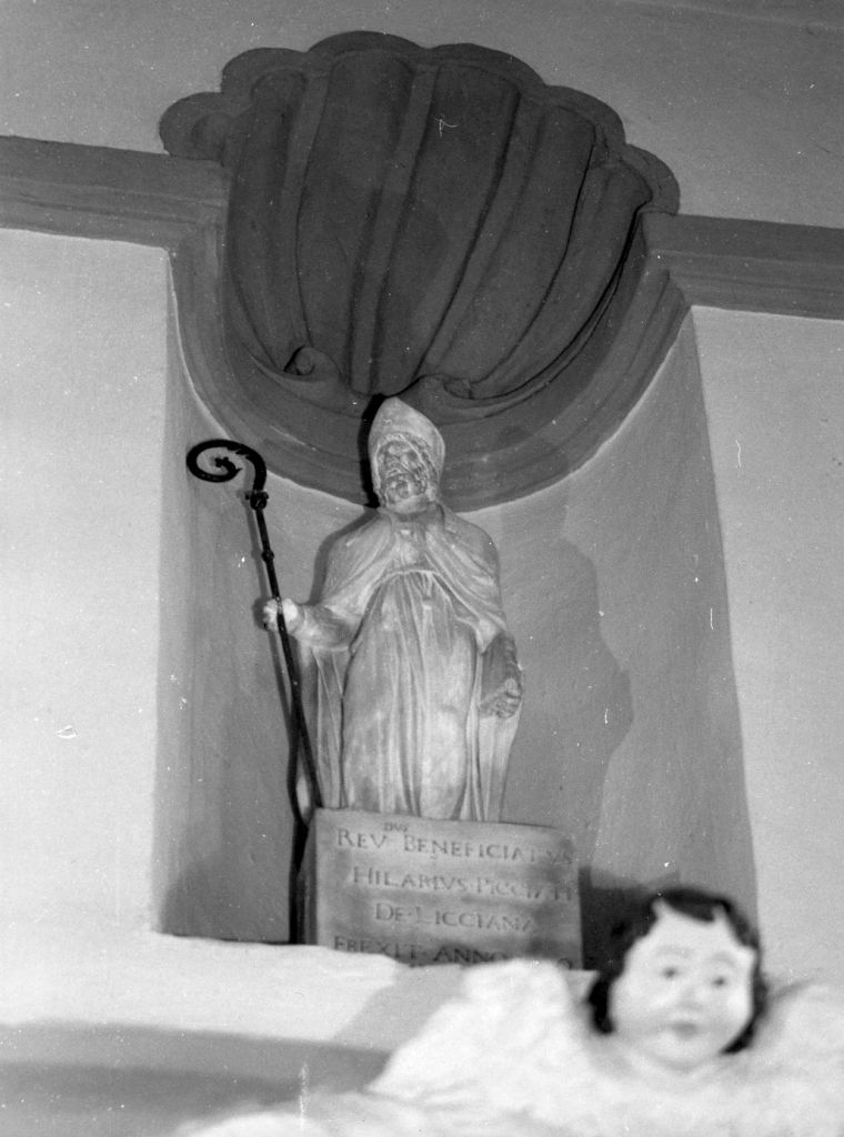 San Niccolò (statuetta) - ambito lunigianese (sec. XIX)