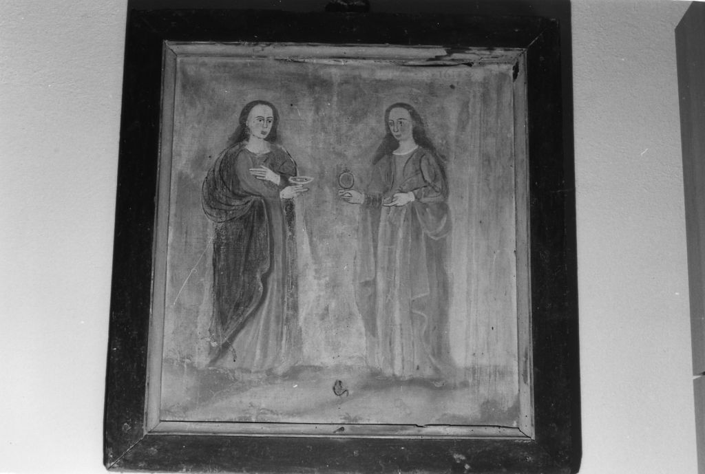 Santa Lucia e Santa Chiara (dipinto) - ambito lunigianese (primo quarto sec. XVII)