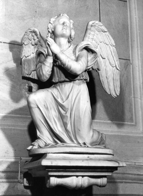 ANGELO IN PREGHIERA (statua, serie) di Civitali Matteo, Civitali Masseo, Civitali Vincenzo di Bartolomeo (fine/inizio secc. XV/ XVI)