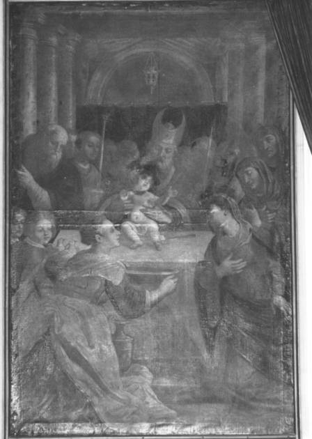 circoncisione di Gesù Bambino (dipinto) di Sorri Pietro (inizio sec. XVII)