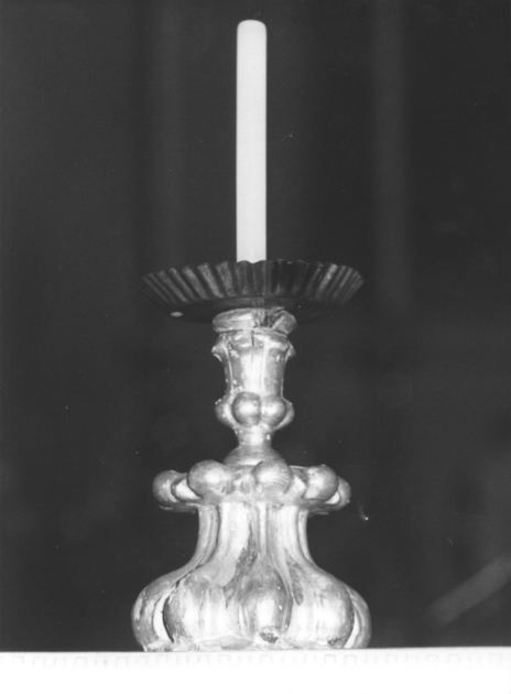 candelabro, serie - ambito lucchese (prima metà sec. XIX)