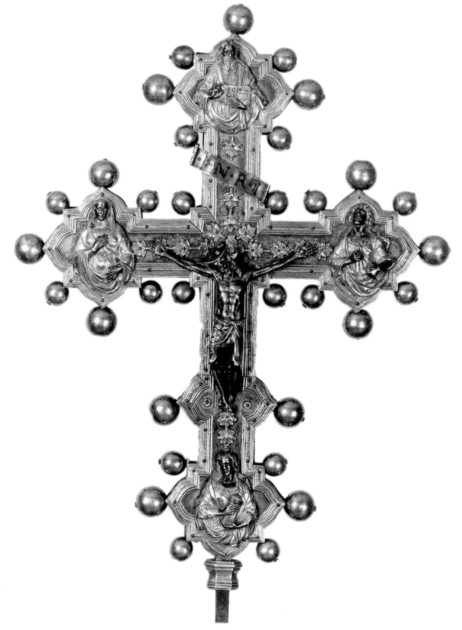 croce processionale di Marti Francesco (maniera) (sec. XVI)