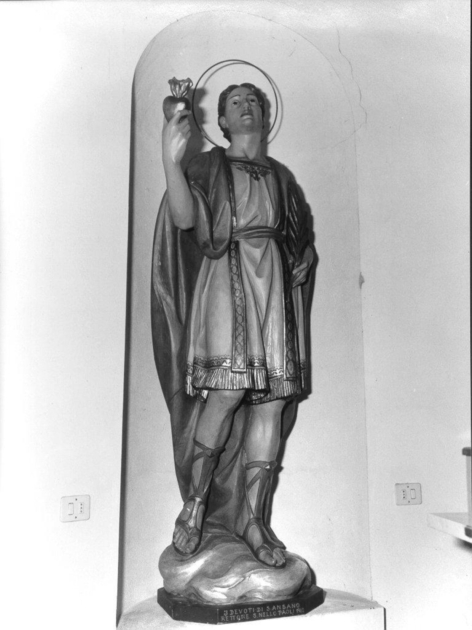 SANT'ANSANO (statua) di Perathoner Ferdinand (sec. XX)