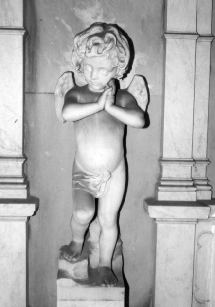 Angioletto orante (statua) - bottega apuo-versiliese (inizio sec. XX)