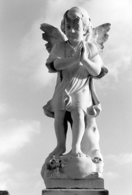 Angioletto orante (statua) - bottega apuo-versiliese (sec. XX)