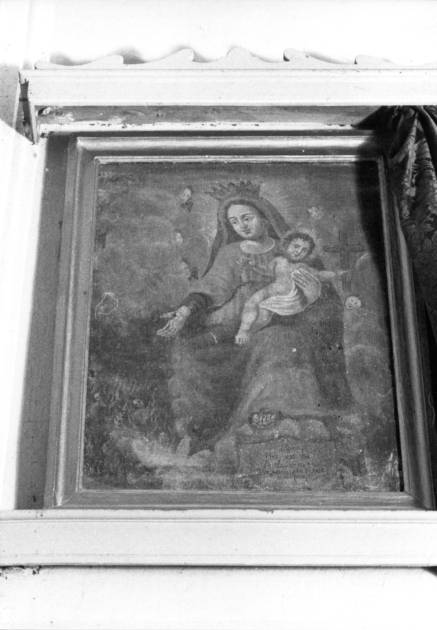 Madonna delle Grazie, Madonna con Bambino (dipinto) - ambito lucchese (sec. XVIII)