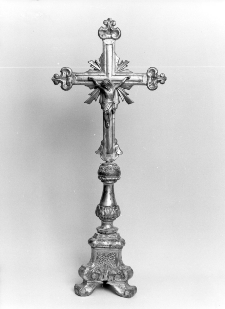 croce d'altare - ambito garfagnino (fine sec. XVIII)