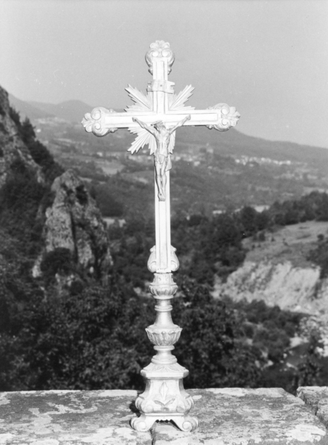 croce d'altare - ambito garfagnino (sec. XIX)