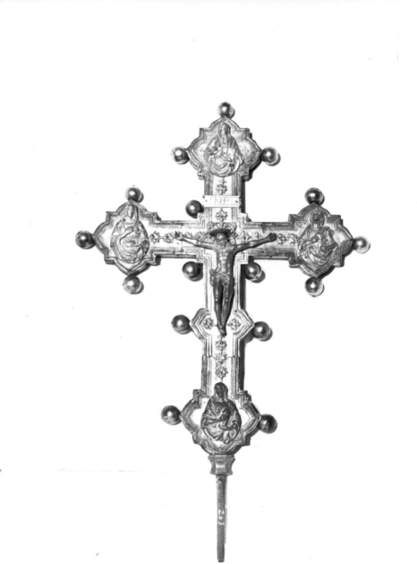 croce processionale di Marti Francesco (maniera) (fine sec. XVI)