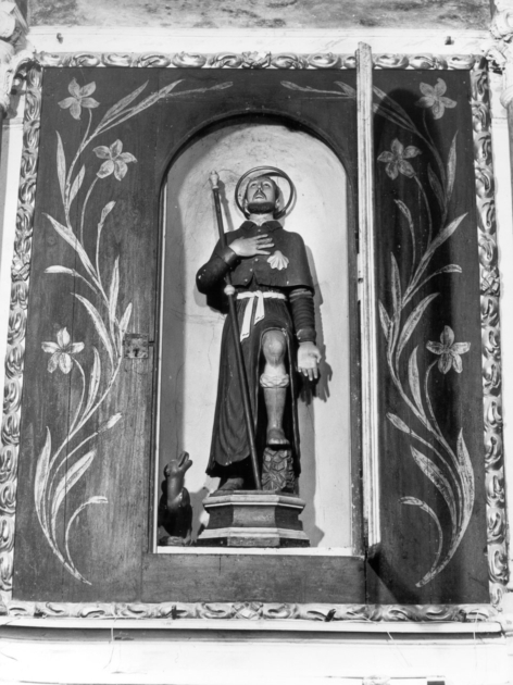 SAN ROCCO (statua) - bottega italiana (sec. XVIII)