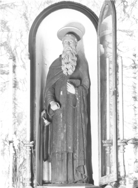 SANT'ANTONIO ABATE (statua) - bottega lucchese (fine sec. XIV)