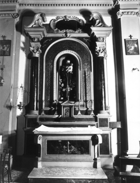 altare - bottega lucchese (sec. XVIII)