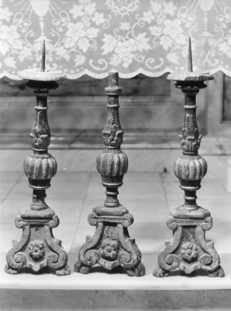 candeliere, serie - bottega lucchese (sec. XVII)