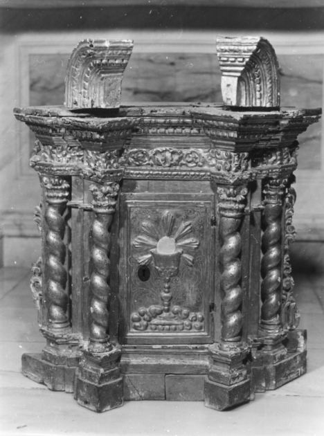 tabernacolo - bottega toscana (sec. XVII)