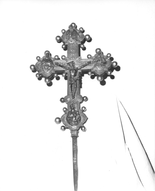 croce processionale di Marti Francesco (bottega) (sec. XVI)