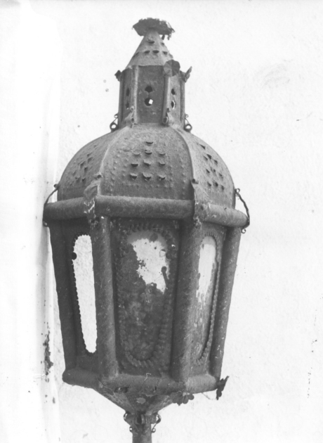 lanterna processionale - ambito garfagnino (sec. XIX)