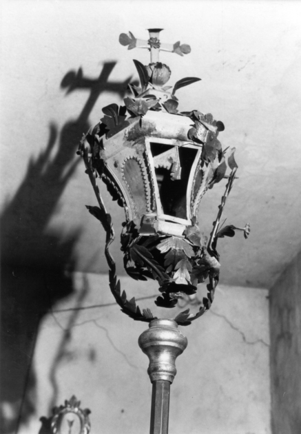 lanterna processionale, serie - bottega lucchese (sec. XIX)