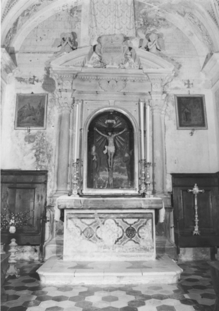 altare - bottega apuana (sec. XVII)