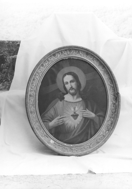 Sacro Cuore di Gesù (dipinto) - ambito italiano (seconda metà sec. XIX)