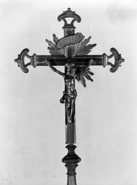 croce d'altare - bottega toscana (seconda metà sec. XVIII)