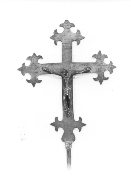 croce processionale - bottega toscana (secc. XVI/ XVII)