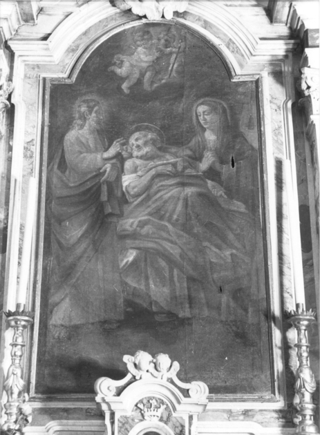 MORTE DI SAN GIUSEPPE (dipinto) - ambito lucchese (seconda metà sec. XVIII)