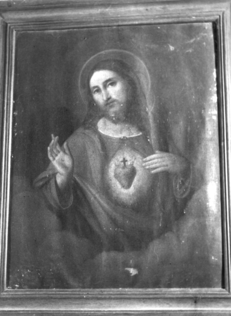 Sacro Cuore di Gesù (dipinto) - ambito lucchese (sec. XIX)