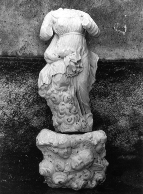 Madonna con angeli (statua) - ambito apuano (sec. XVIII)