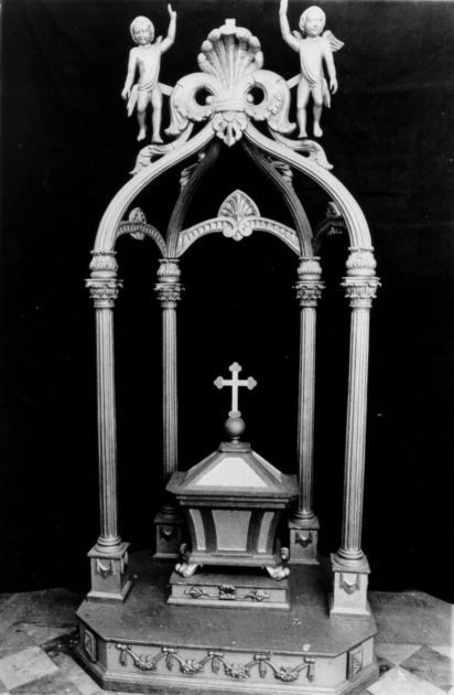 trono di Cipriani Roberto (bottega) (sec. XIX)